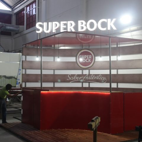super bock stand